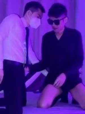 三公子：3人行正装play[467M]