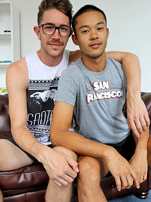 My adorable mates Damien and Alex[505M]