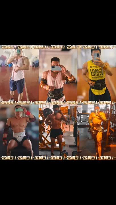 金樽系列 极品脂包肌健身教练被T教两部[386M]