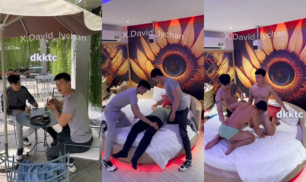 下藥輪幹新朋友 David x Trong x Phuc[961M]