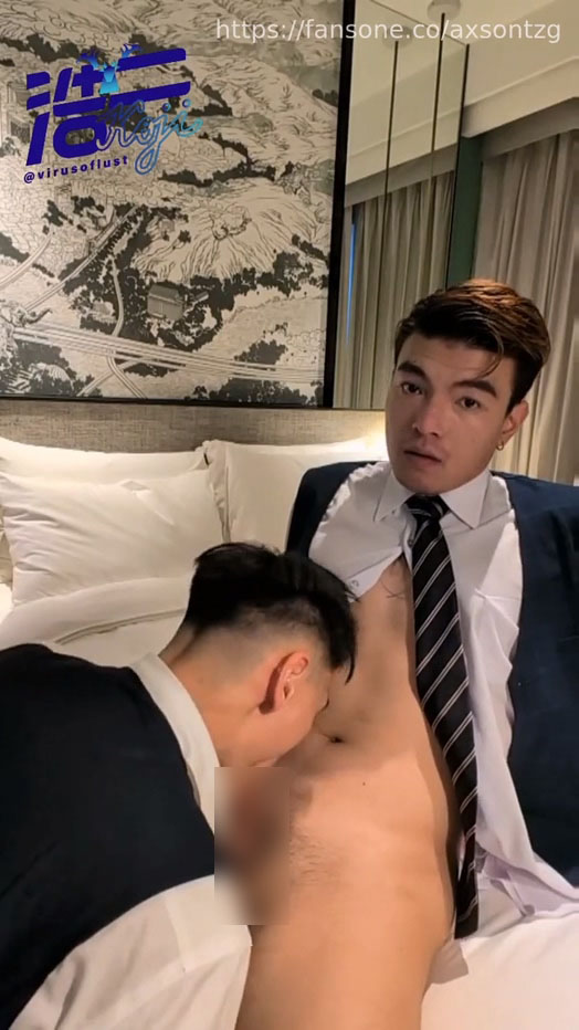 OnlyFans – 西裝男友式性愛 feat- 浩二 x 阿顯[856M]