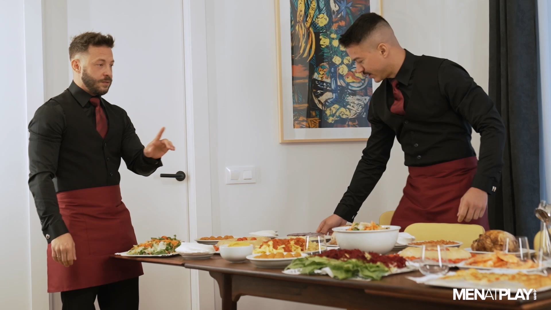 MENatPLAY – Food Fight 5 – Jonathan Miranda &amp; John Brachalli[1.24G]