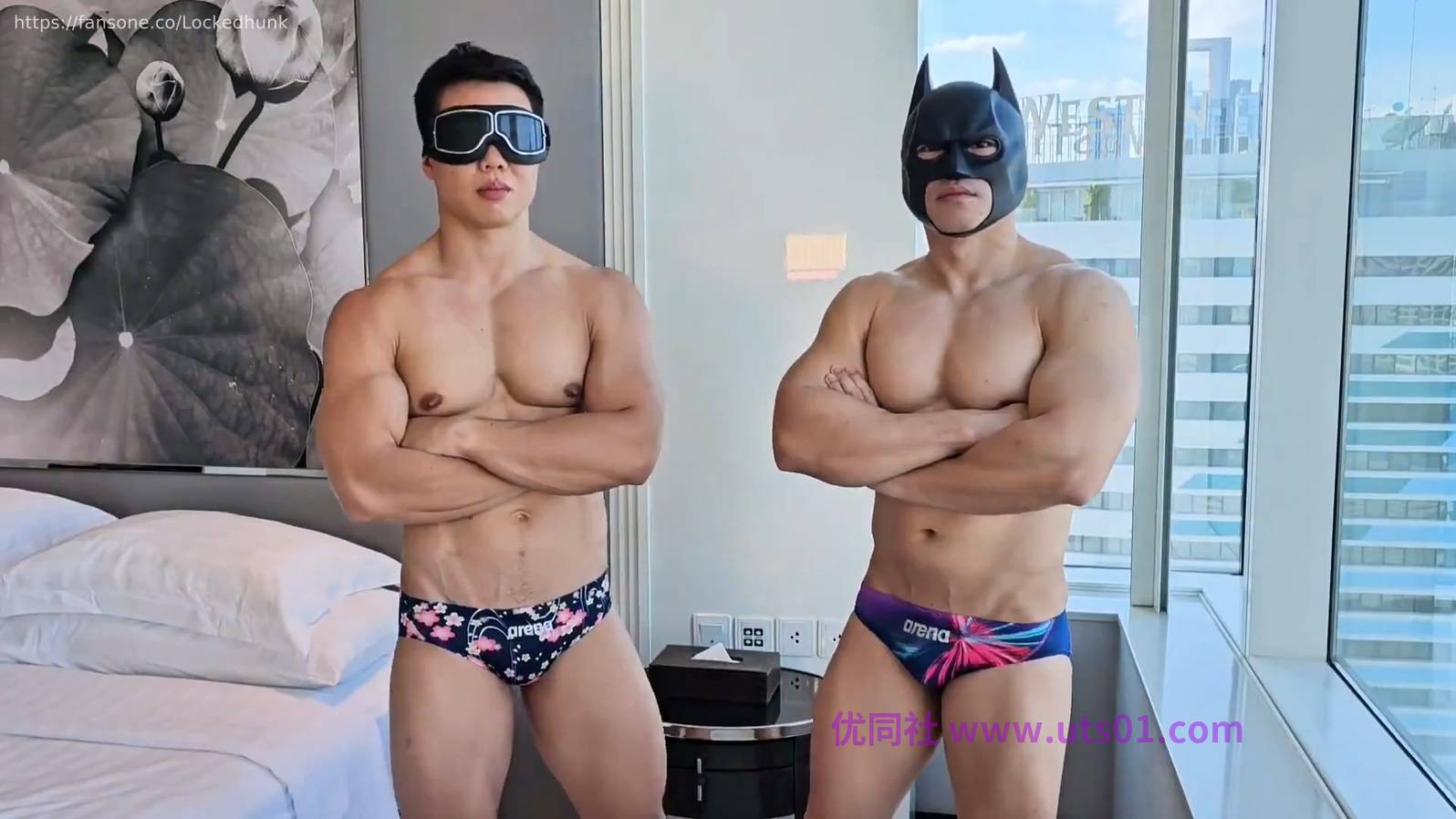 Lockedhunk x Pec Pal – 肌情四射 變成他的玩具[236M]